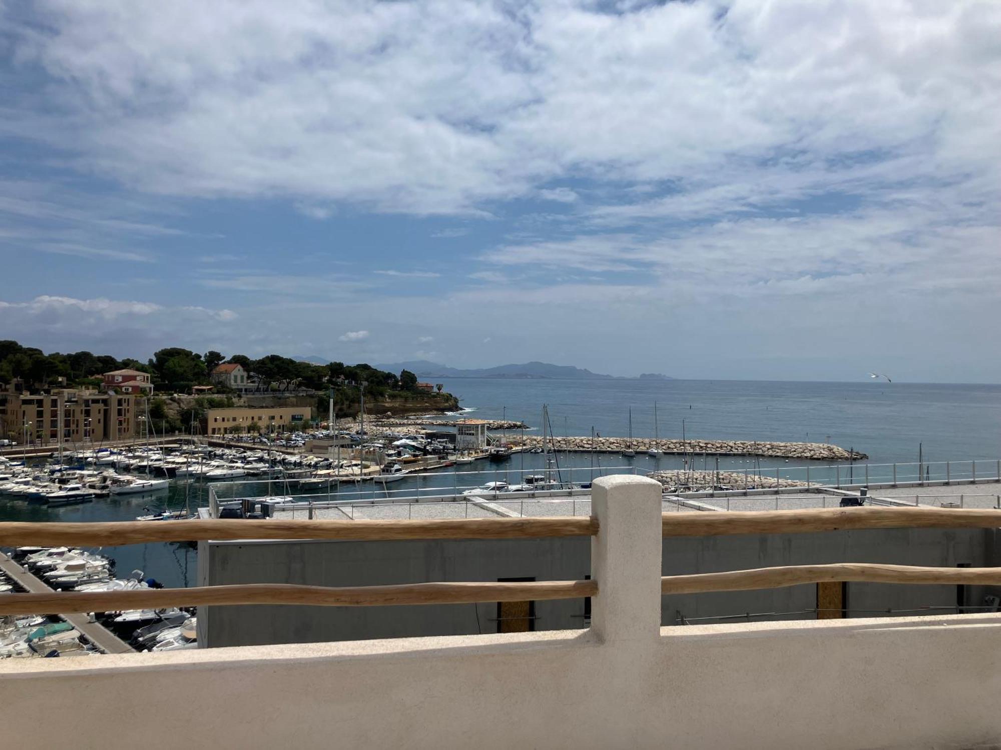 T2 Vue Sur Le Port Jacuzzi Terrasse Et Parking Carry-le-Rouet Exterior foto