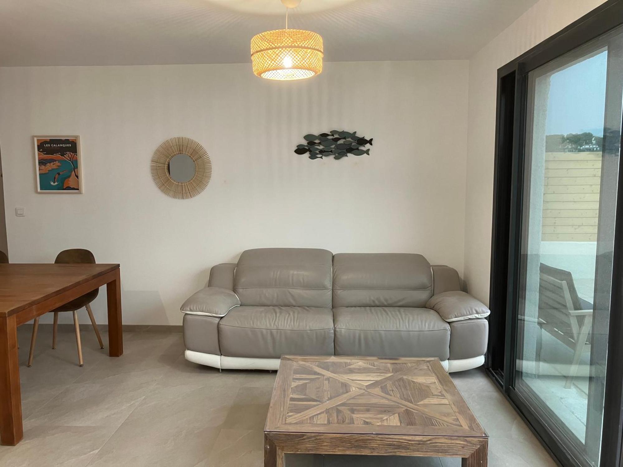 T2 Vue Sur Le Port Jacuzzi Terrasse Et Parking Carry-le-Rouet Exterior foto