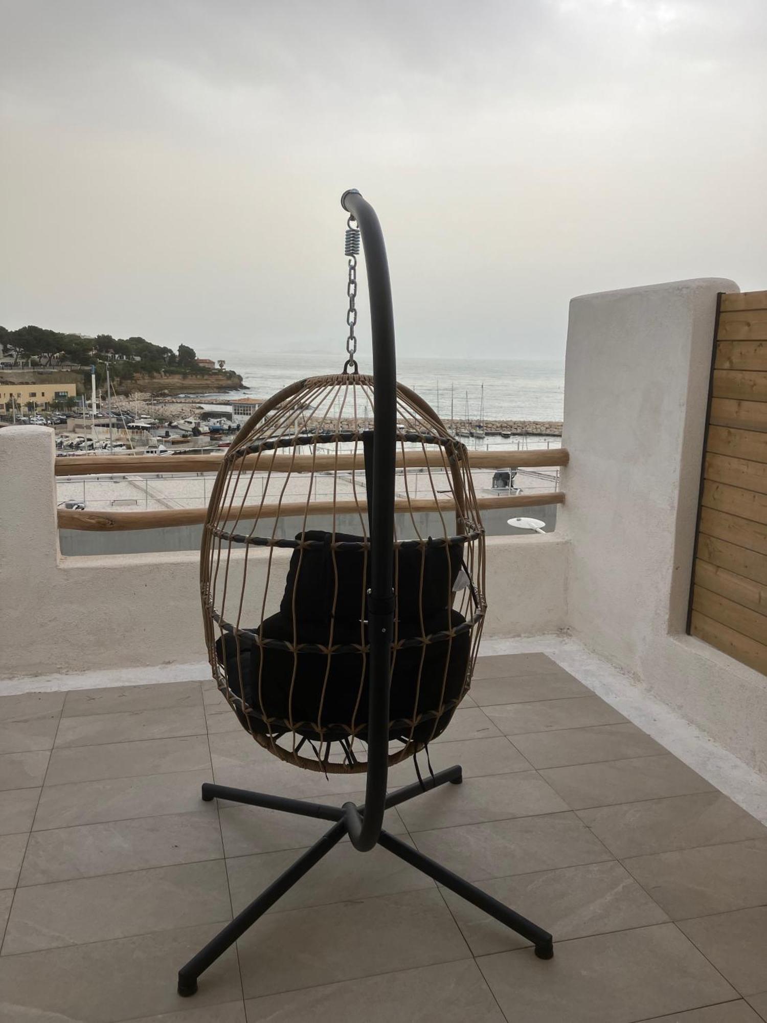 T2 Vue Sur Le Port Jacuzzi Terrasse Et Parking Carry-le-Rouet Exterior foto