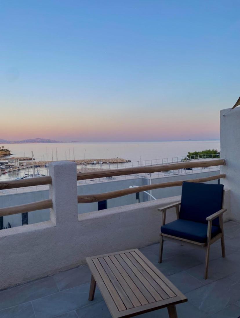T2 Vue Sur Le Port Jacuzzi Terrasse Et Parking Carry-le-Rouet Exterior foto